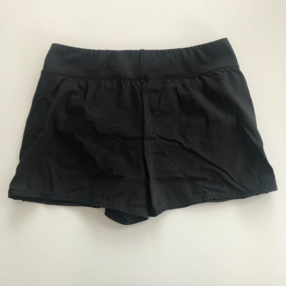 Swim Solutions black pull on elastic swim shorts - Picture 2 of 2